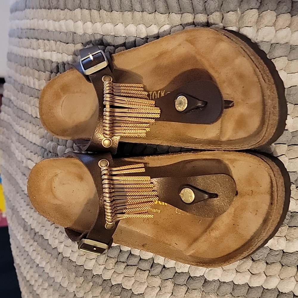 SIZE EU 39 Women's Gizeh Fringe SandalWomen – Graceful Toffee